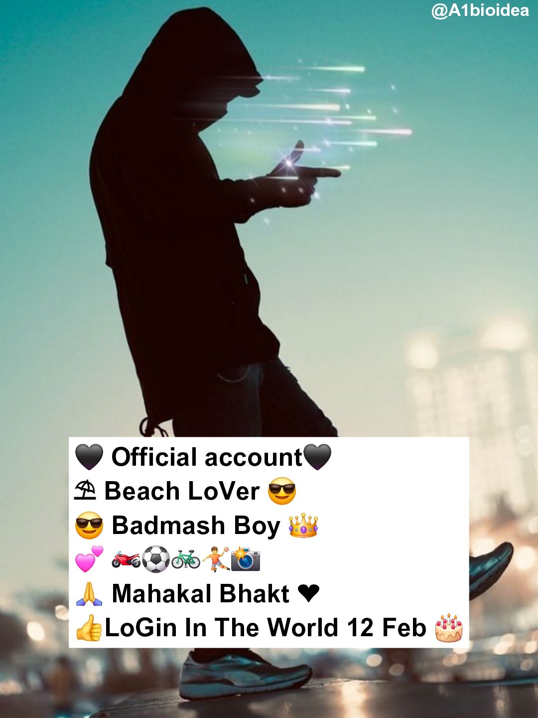 FB Bio For Boy