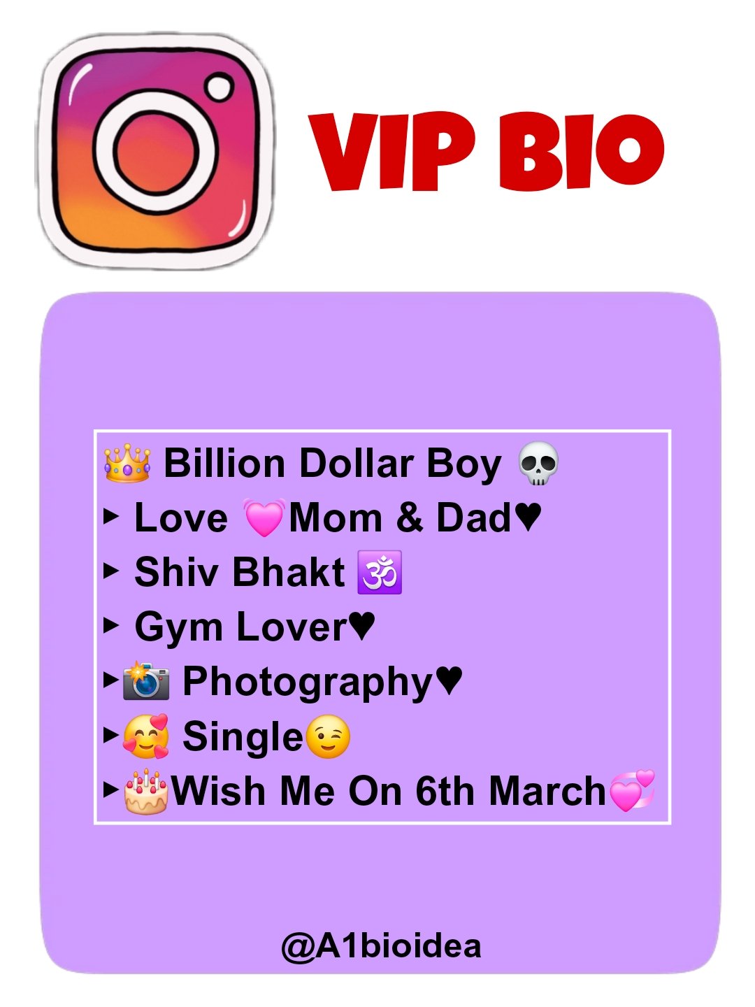 Unique Instagram Bio In Stylish Font