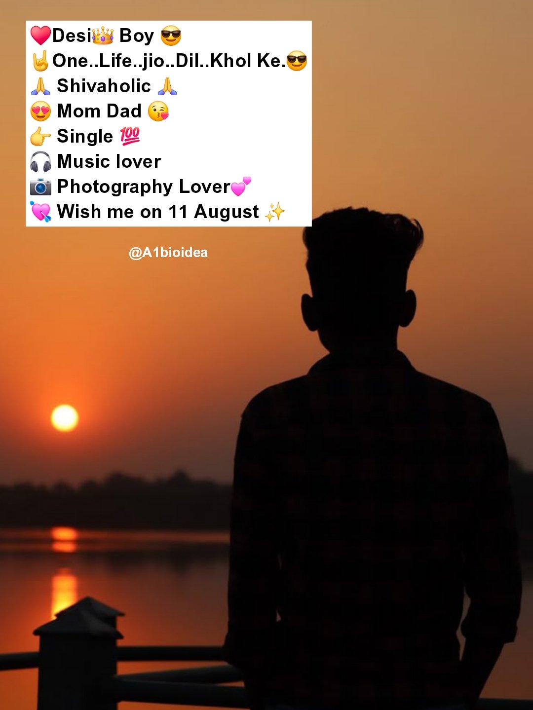 Unique & Cool Instagram Bio For Boys