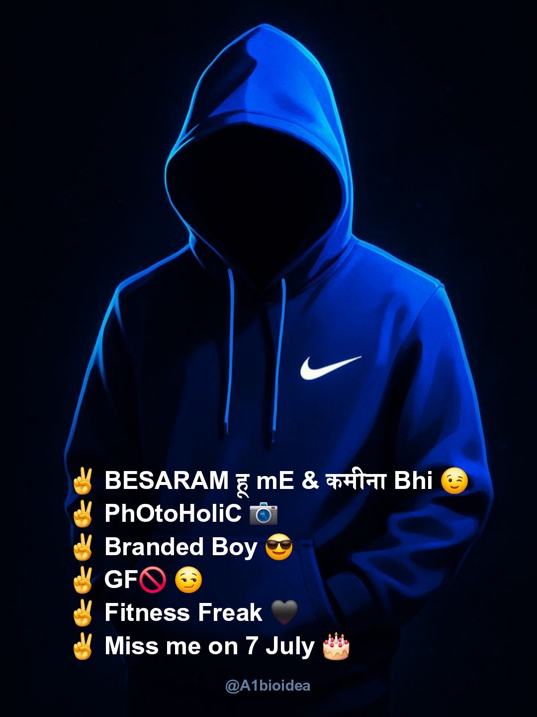Attitude Bio For Instagram For Boy