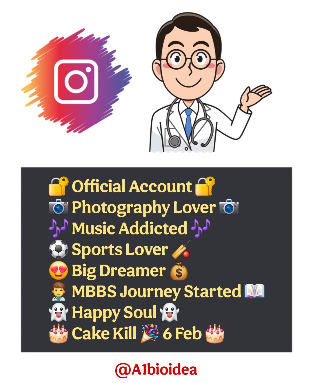 Best Instagram Bio for Medicos