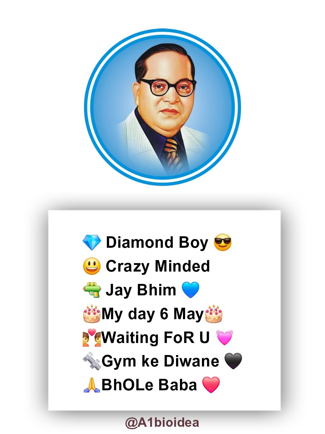 Instagram Bio Jay Bhim Attitude