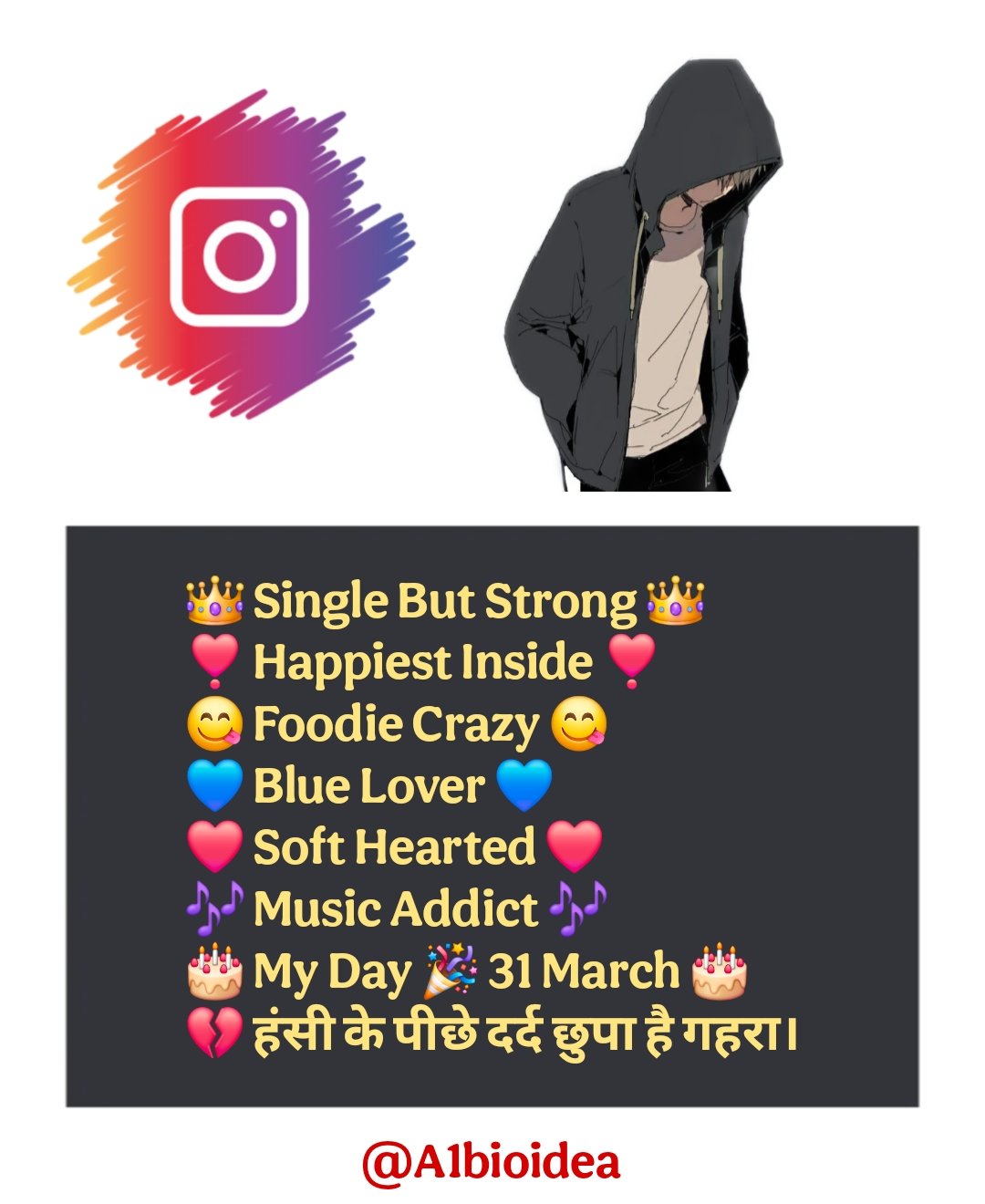 Sad Bio For Instagram in Hindi