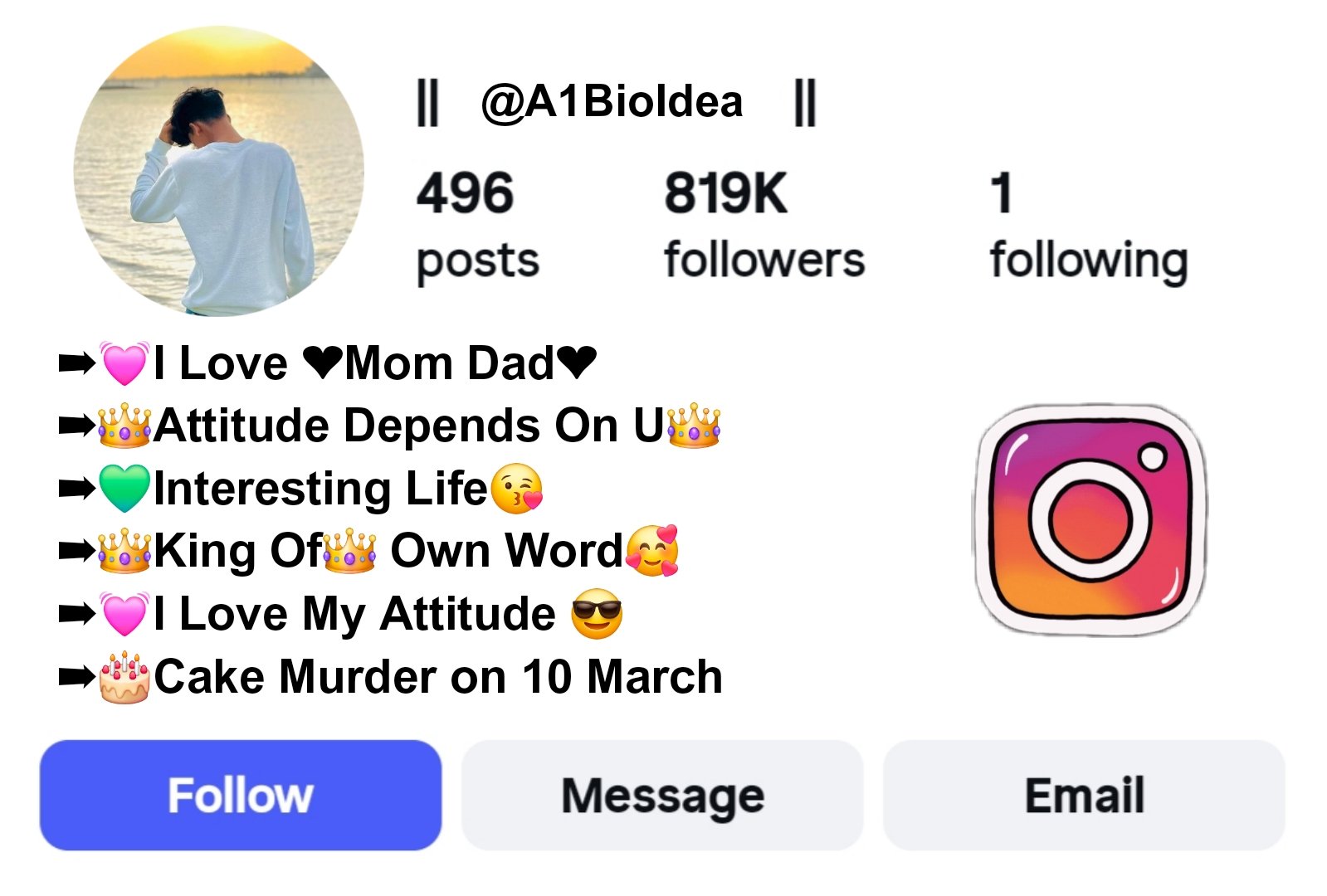 Instagram Bio Font Styles