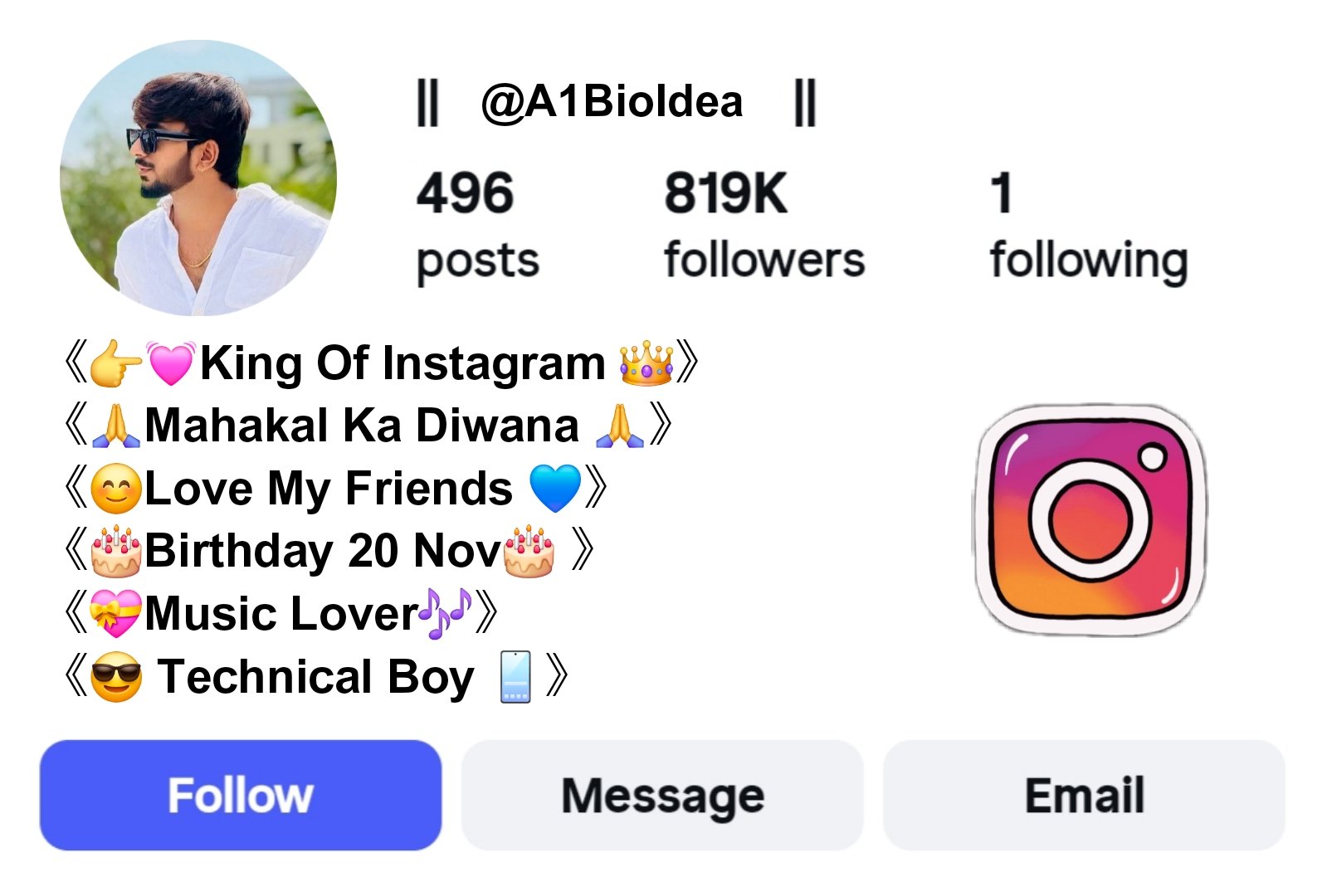 Mahakal Bio For Instagram
